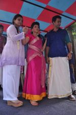 Rani Mukherjee, Vaibhavi Merchant, Prithviraj Sukumaran at Aiyyaa music launch in Mumbai on 13th Sept 2012 (64).JPG